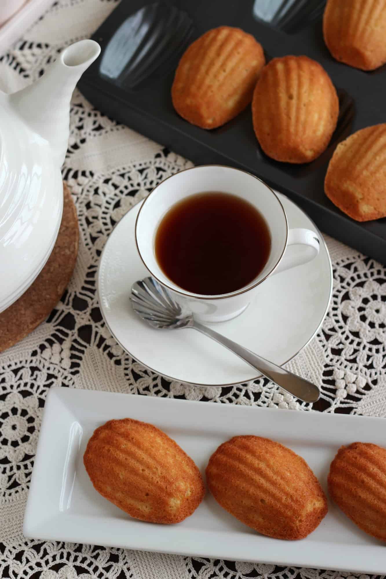 Honey and Vanilla Madeleines | A Baker's House