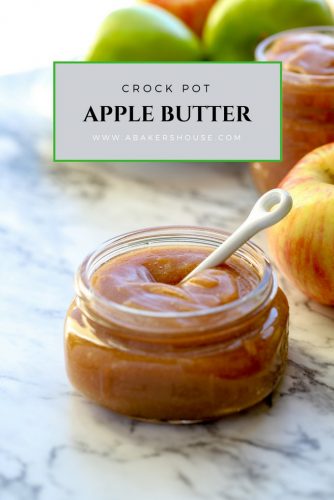 Crock Pot Apple Butter | A Baker's House