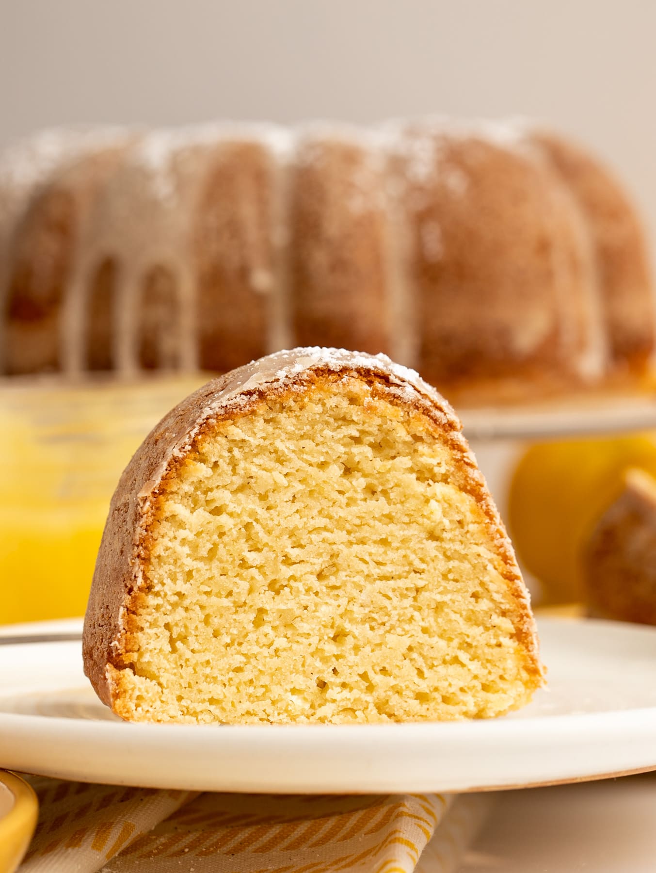 Sour Cream Lemon Cake Recipe