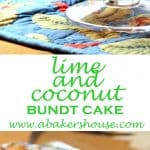 Lime and Coconut Bundt Cake