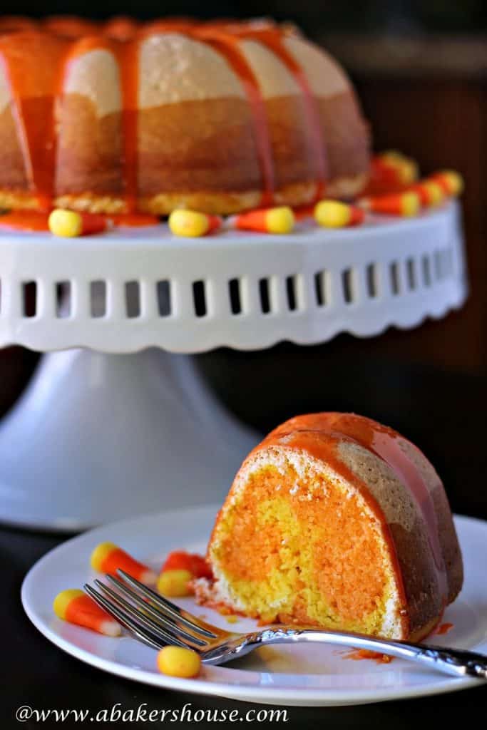 Candy Corn Bundt Cake A Baker S House