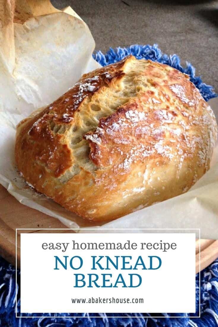 No Knead Bread in the Dutch Oven A Baker's House