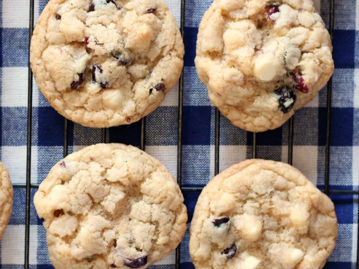 Dried Berries And White Chocolate Chip Cookies A Baker S House