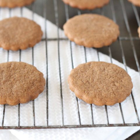 The Best Swedish Ginger Cookies-- Pepparkakor | A Baker's House