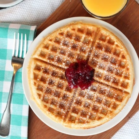 Overnight Belgian Waffles | A Baker's House