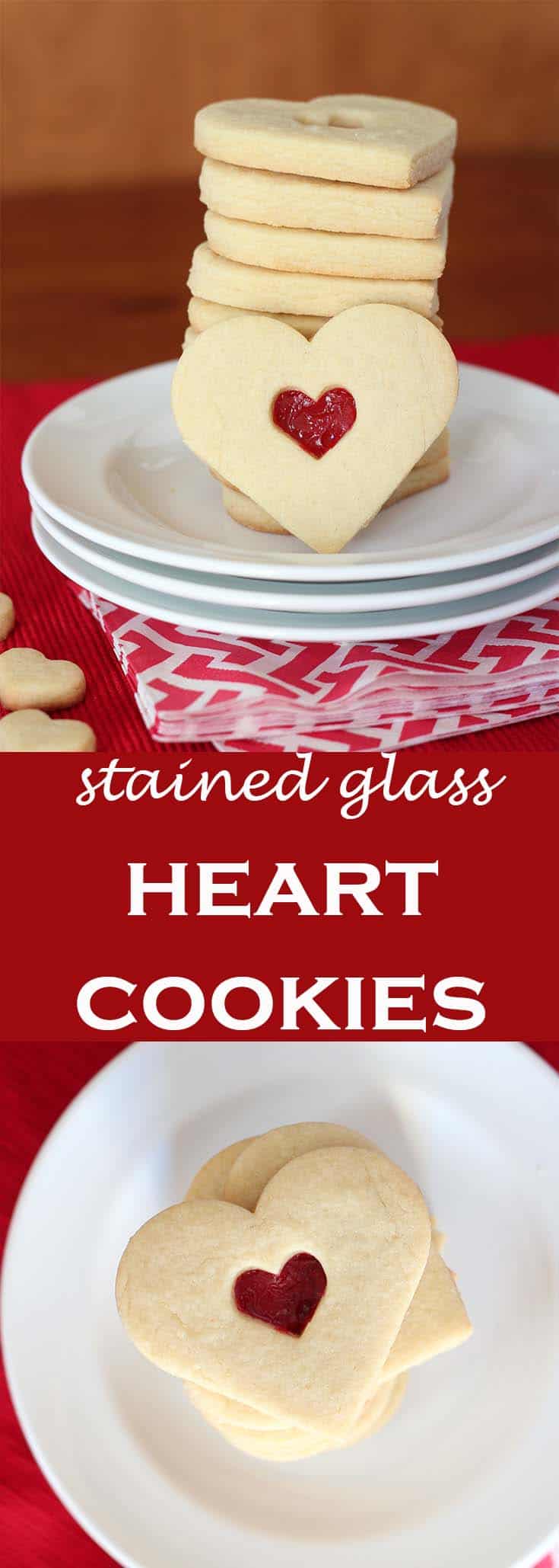 Stained Glass Heart Cookies | A Baker's House