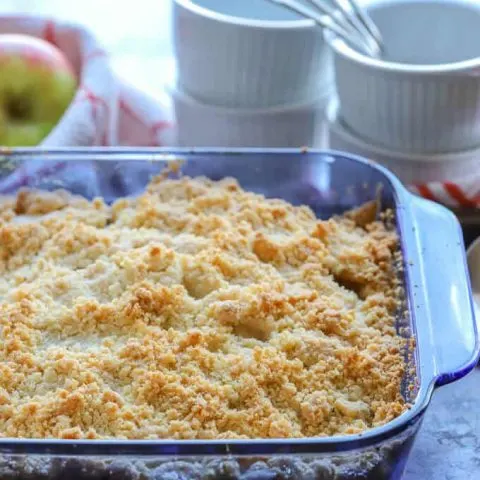 Gluten Free Apple Crumble {without oats} | A Baker's House