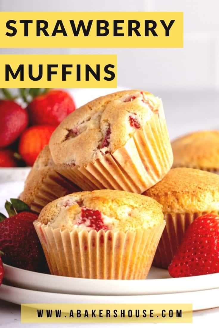 Gluten Free Strawberry Muffins | A Baker's House