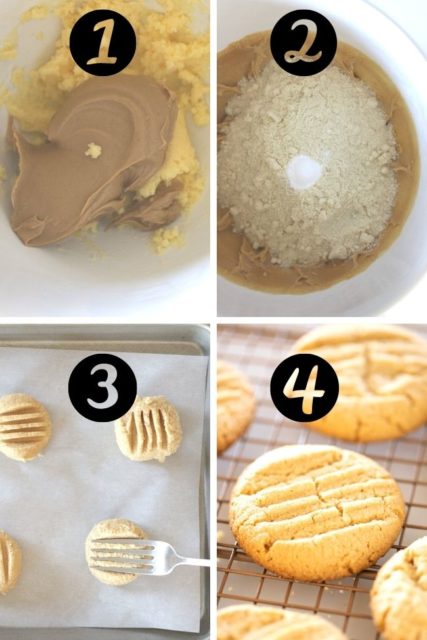 Gluten Free Peanut Butter Cookies 